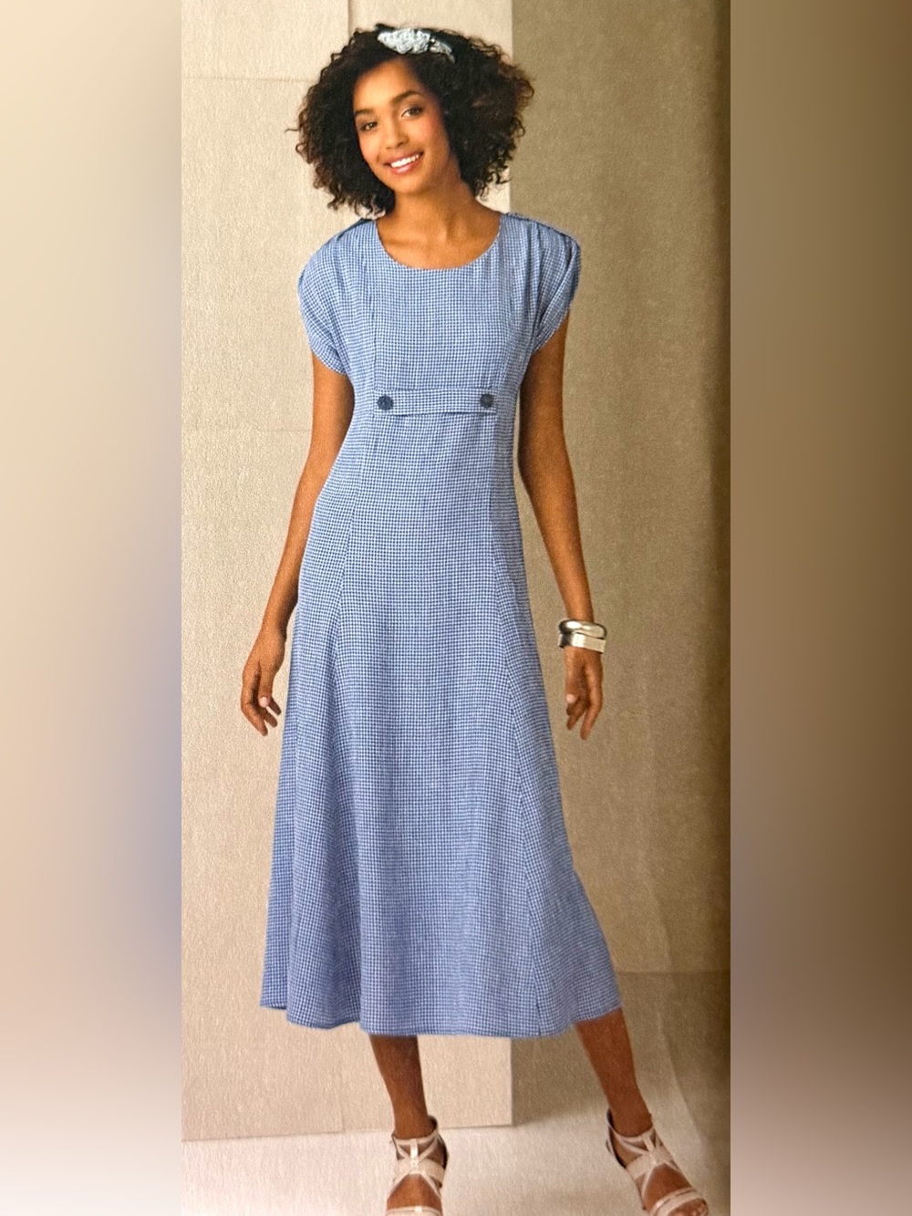 Uncut Simplicity pattern for dress in two lengths tunic & skirt 10,12,14,16&18 - Picture 6 of 16